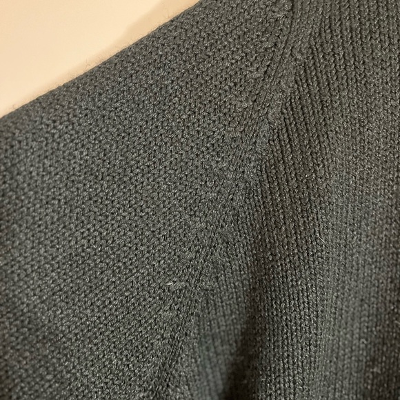 Torrid Black Sweater Coat with Faux Fur Trim,  2X - Picture 9 of 10